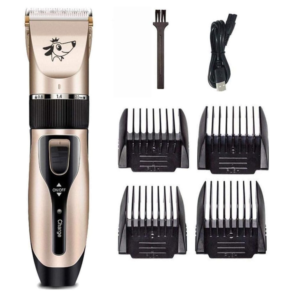 Aparat de tuns animale de companie cu accesorii, USB, AO50005