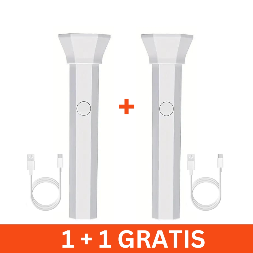 Lampa portabila UV LED, manichiura, 6LED, 18W, USB, 1+1 gratis