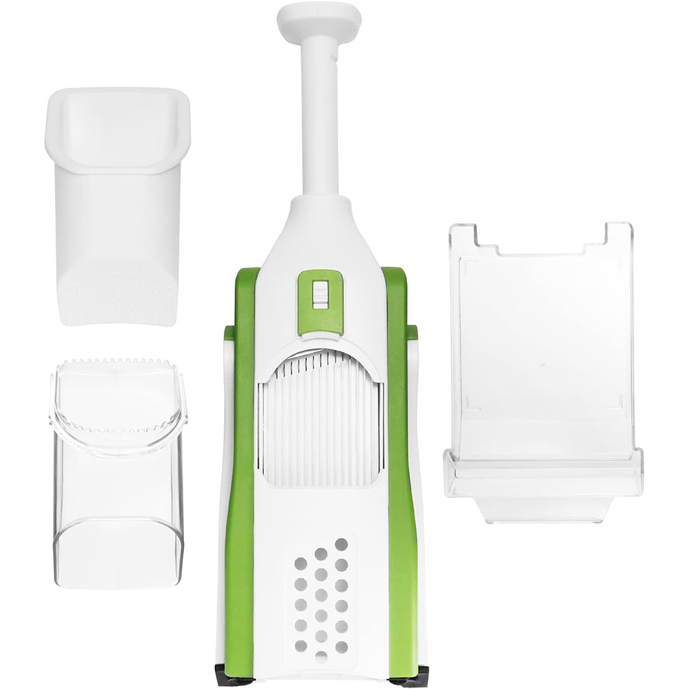 Razatoare multifunctionala, alb/verde, accesorii incluse