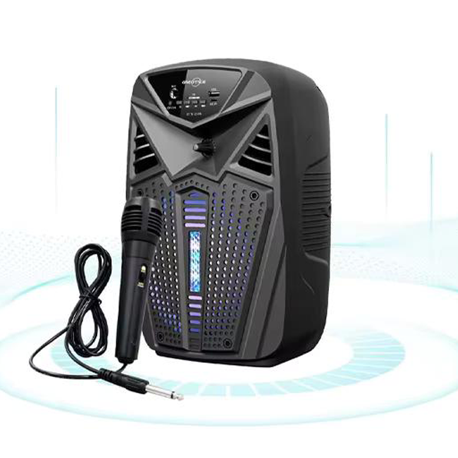 Boxa portabila GTS 2046, BT, FM, USB, SD, microfon, 30W PMPO