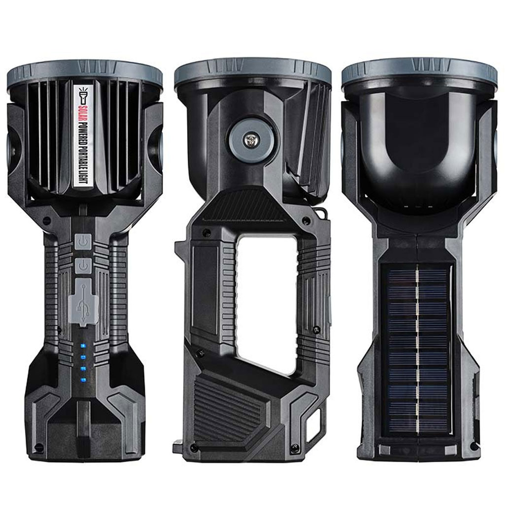 Lanterna de mana, TY 8919, LED, panou solar