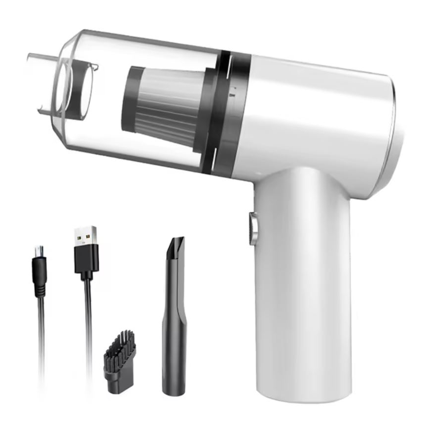 Mini aspirator pentru casa si masina, 120W, 6000Pa, QT147