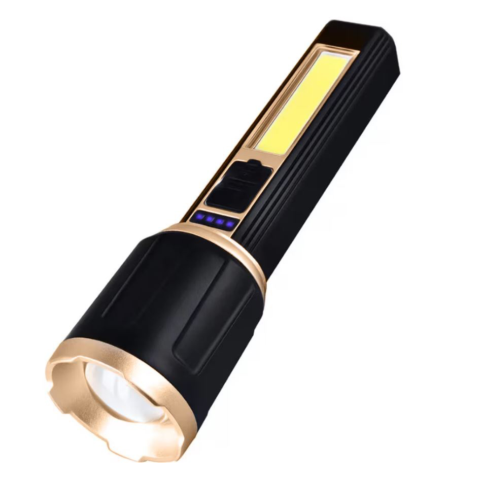 Lanterna LED/COB, 2000lm, 3W, USB, IPX6, RDC144