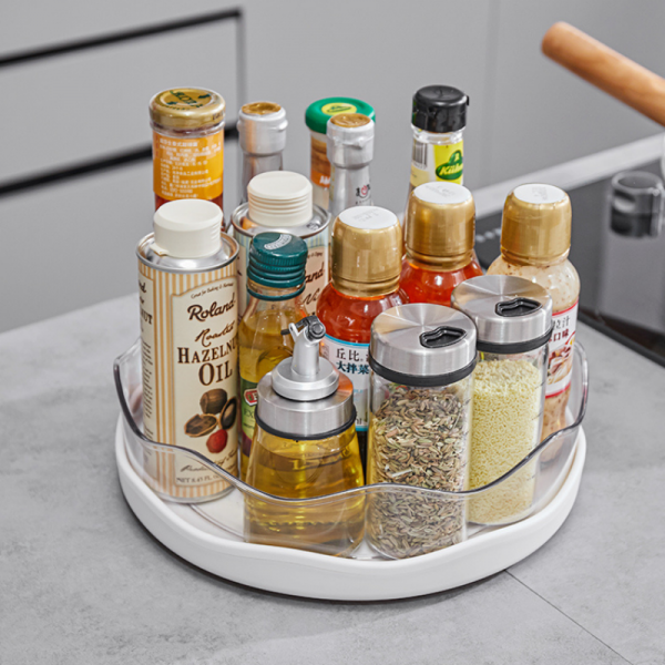 Organizator rotativ 360 grade pentru bucatarie/baie, 27 cm