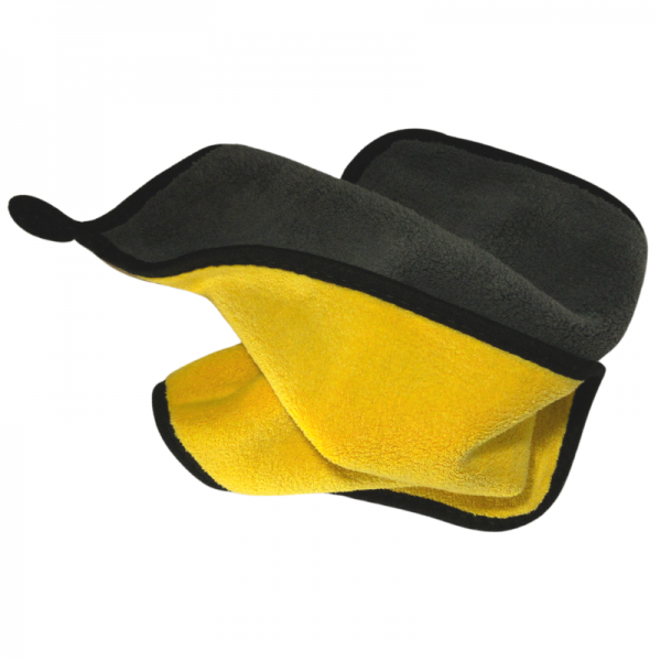 Set 3 Lavete microfibra ultra groase, gri/galben, 40 x 30 cm