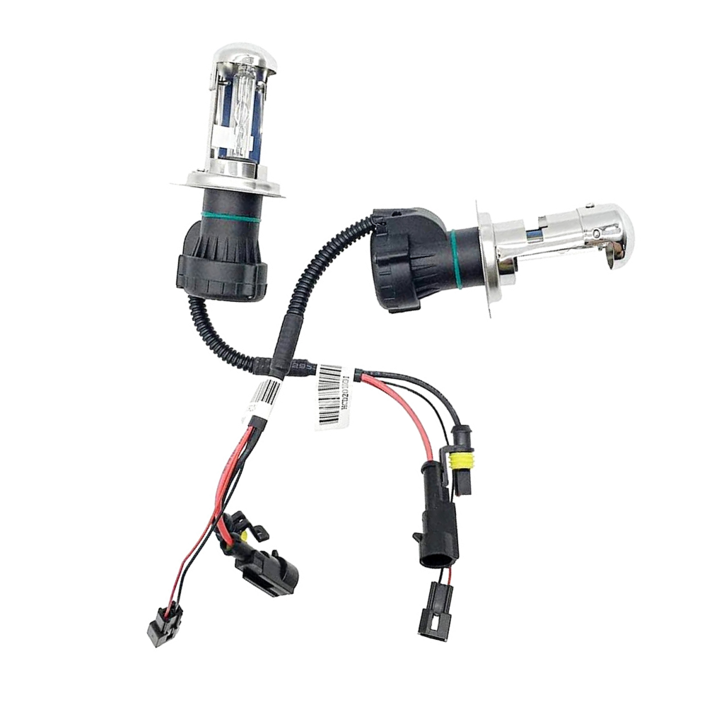 Set 2 Becuri auto Xenon H4/3, doua faze, 6000k, 110W/set