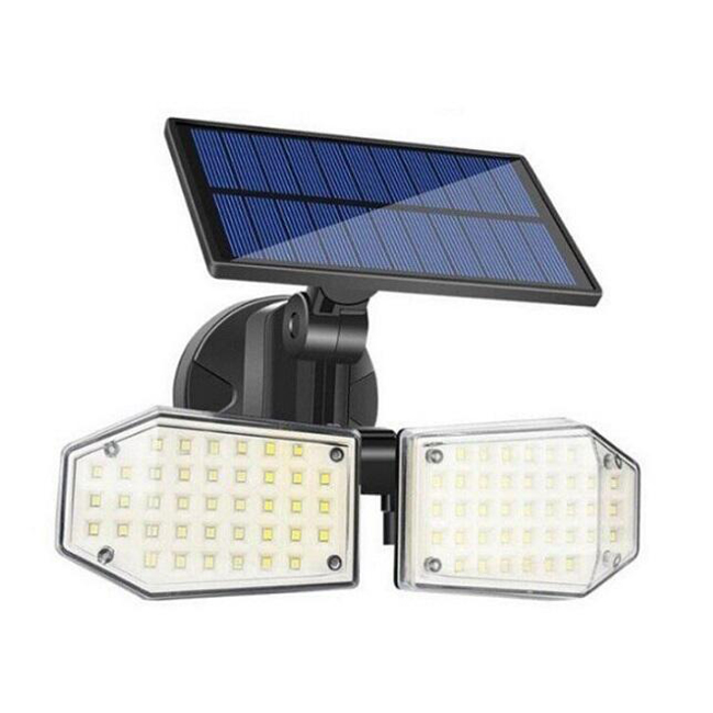 Lampa LED cu panou solar, TA006, senzor de miscare, 30W