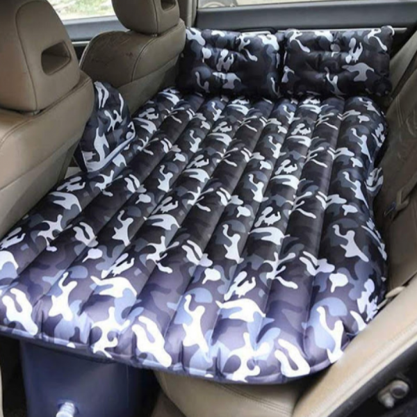 Saltea gonflabila cu 2 perne, pentru masina