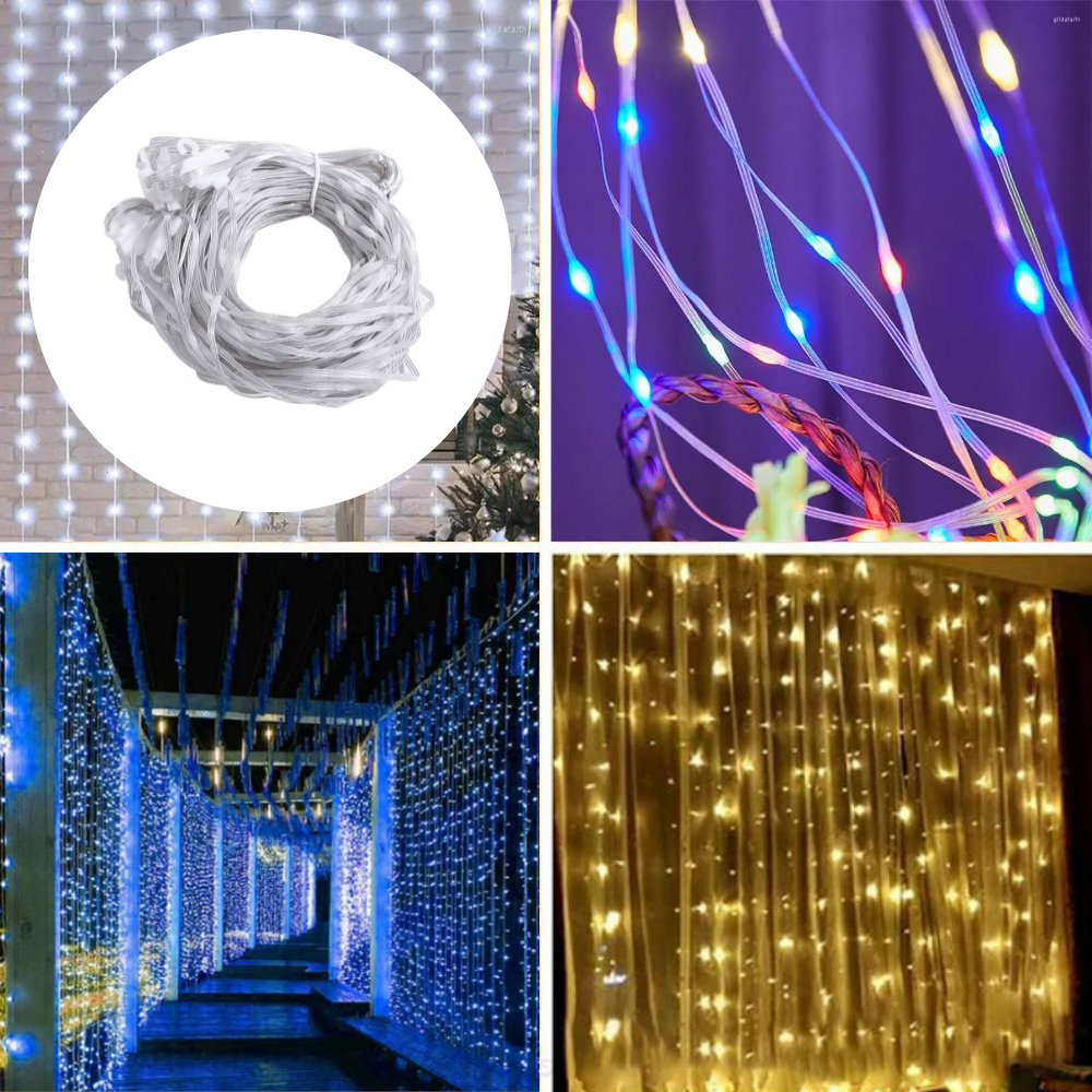 Instalatie 384LED tip perdea, 9x1m, IP44, exterior